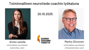 Toiminnallinen neurotiede coachin työkaluna , Anna Lassila, Marko Siivonen