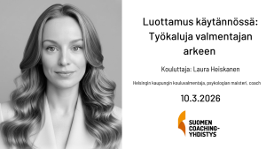 Luottamus käytännössä: Työkaluja valmentajan arkeen – 10.3.2026